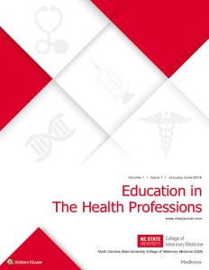 Education in the Health Professions peer-reviewed journal